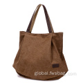 Tote Bag Daypack Women Handbag Leisure Bag Canvas Handbags Factory